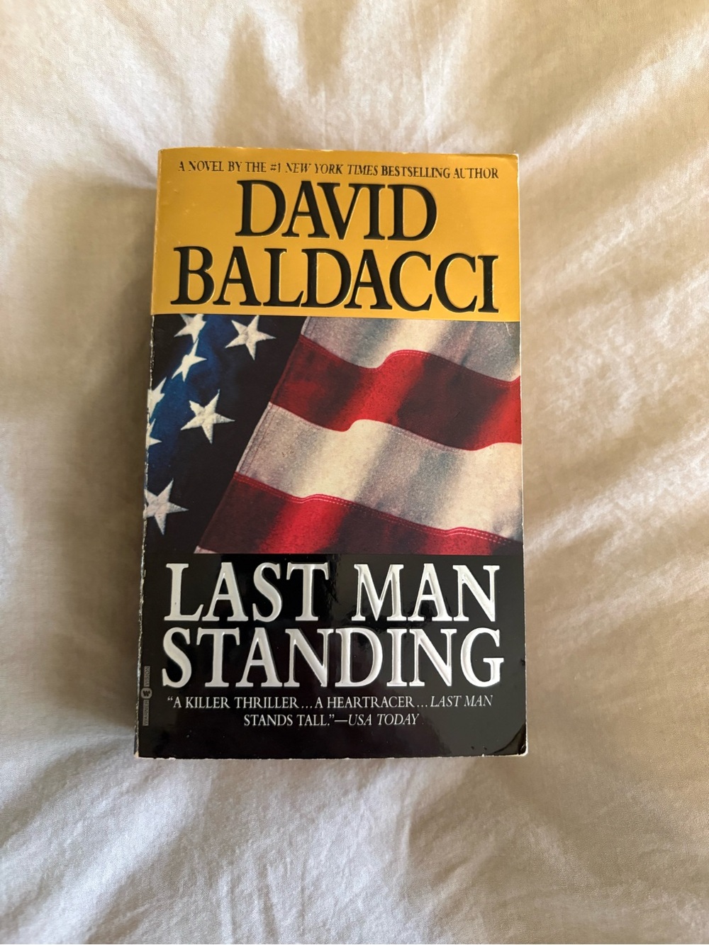 David Baldacci "Last Man Standing" Paperback Book